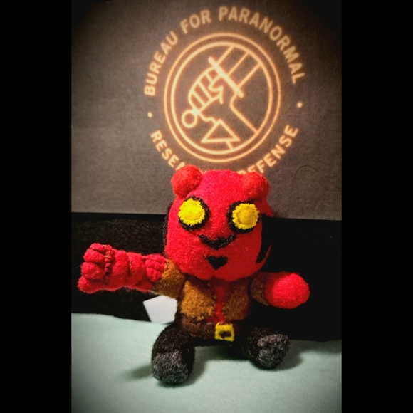 Hellboy Custom Plush - Picture 2 of 6
